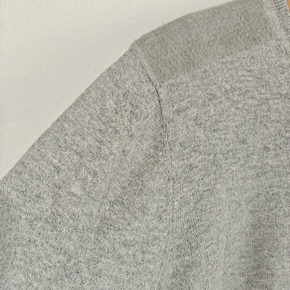 Diesel Grey Patchwork Sweater Mens Small Cotton Wool Streetwear Knit Pullover